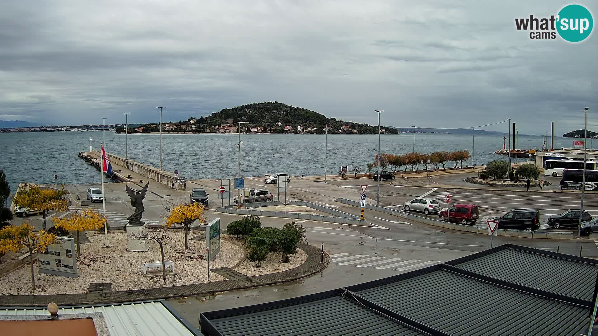 Webcam Ugljan – Preko Ferry to Zadar