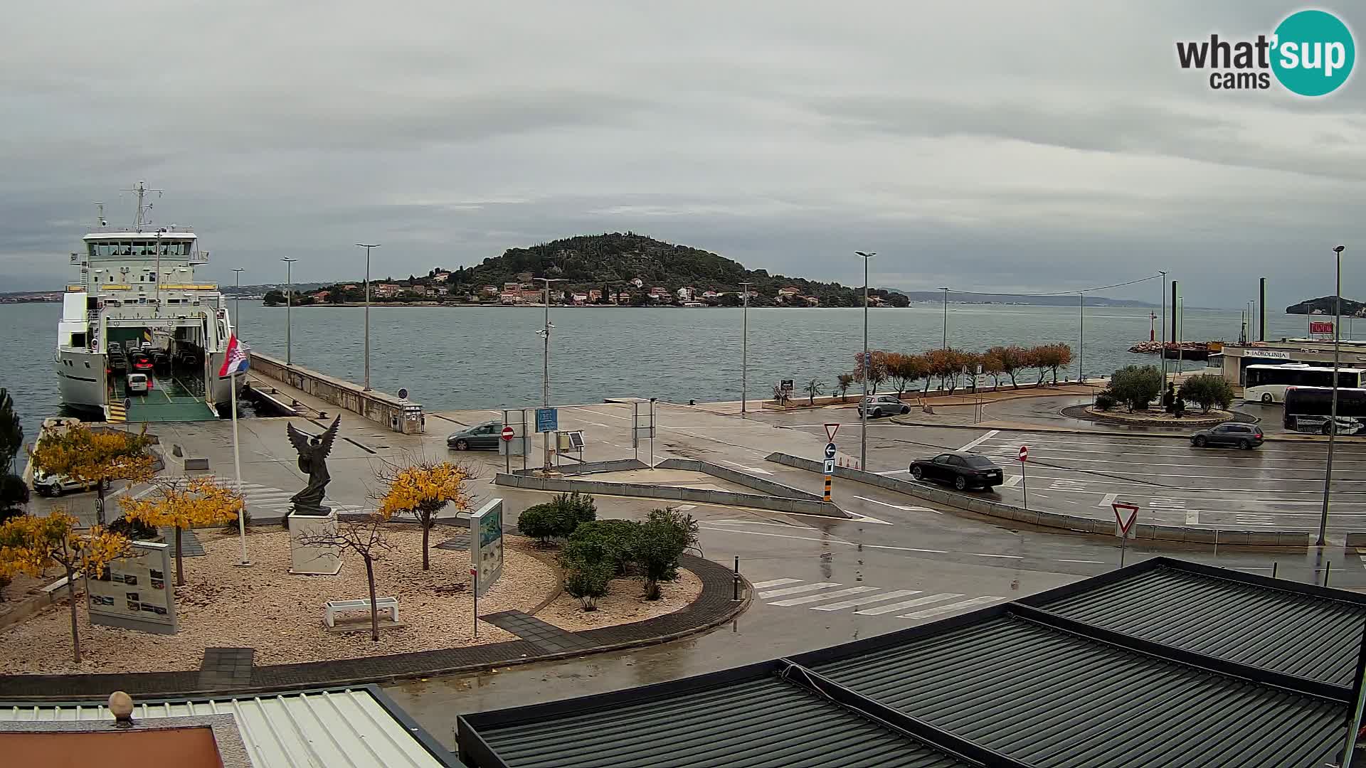 Cámara web UGLJAN – Transportar de Preko a Zadar