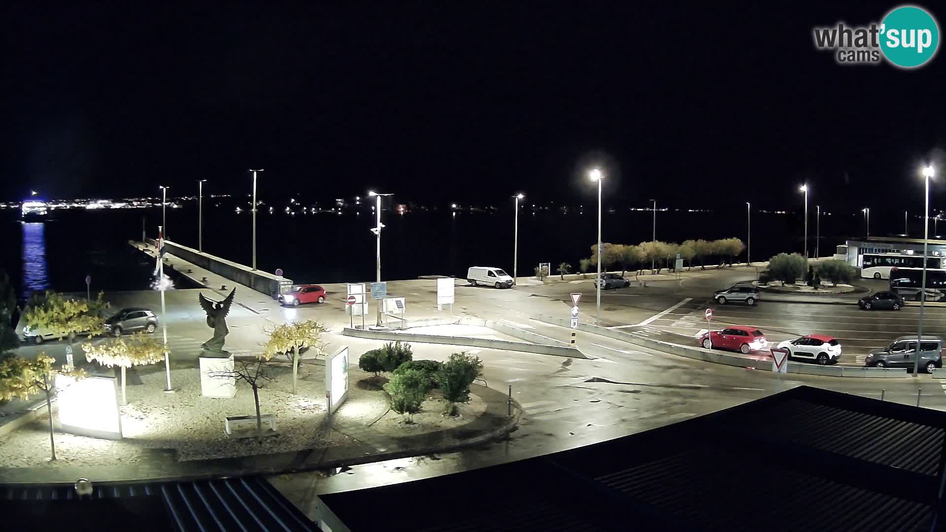 Web kamera Ugljan – Preko trajekt za Zadar