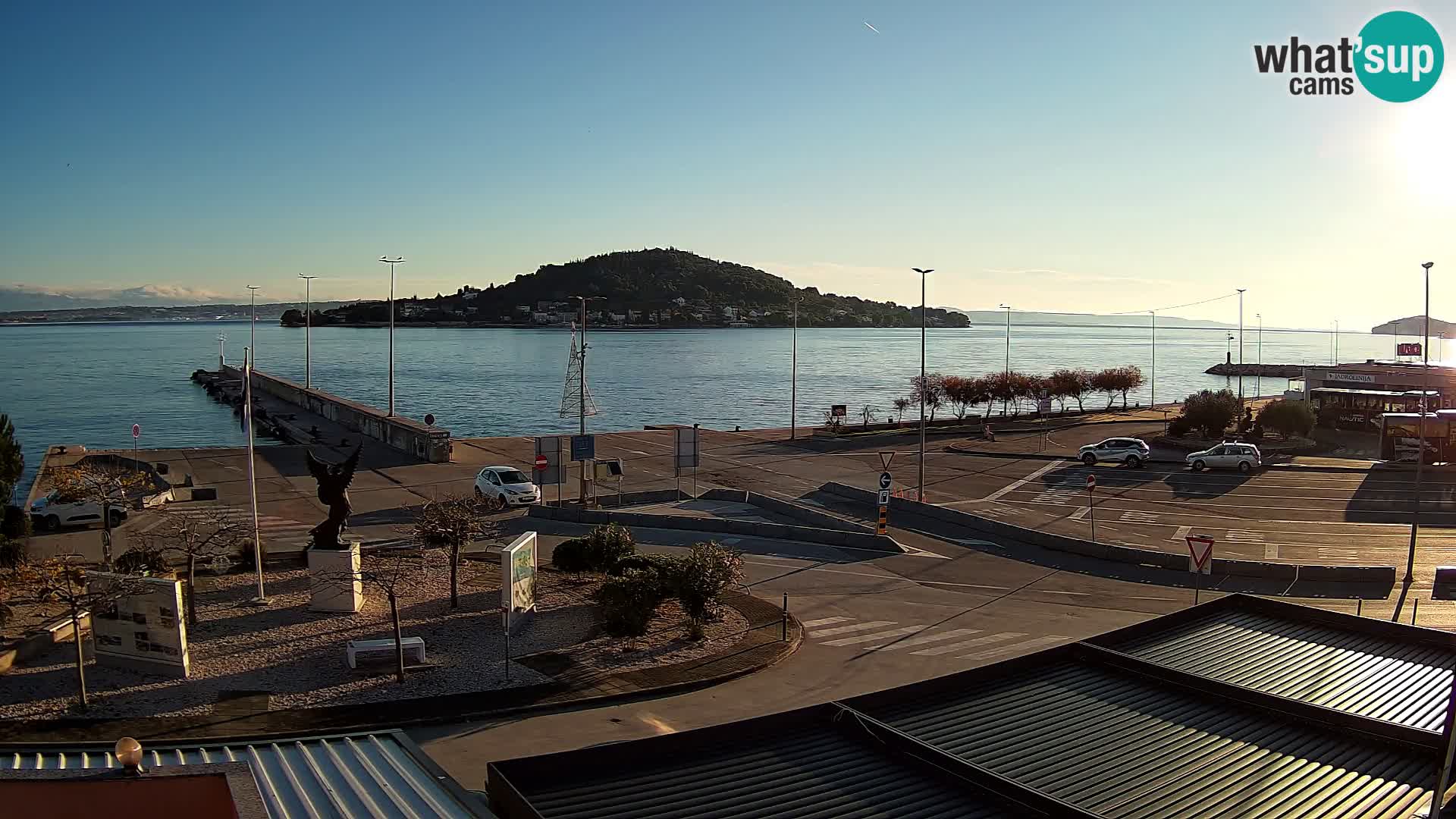 Web cam UGLJAN – Ferry de Preko à Zadar