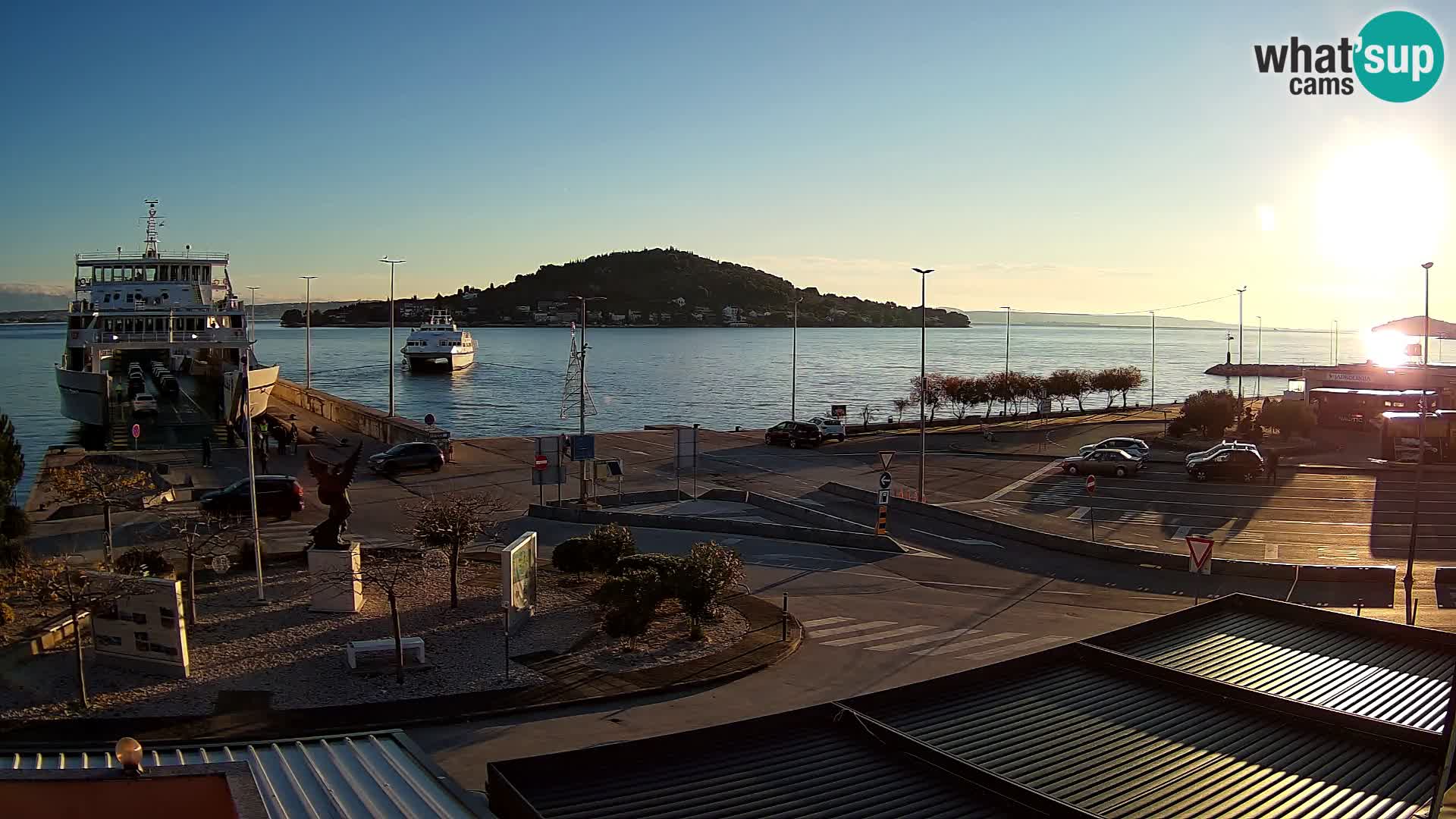 UGLJAN Webcam – Preko-Fähre nach Zadar
