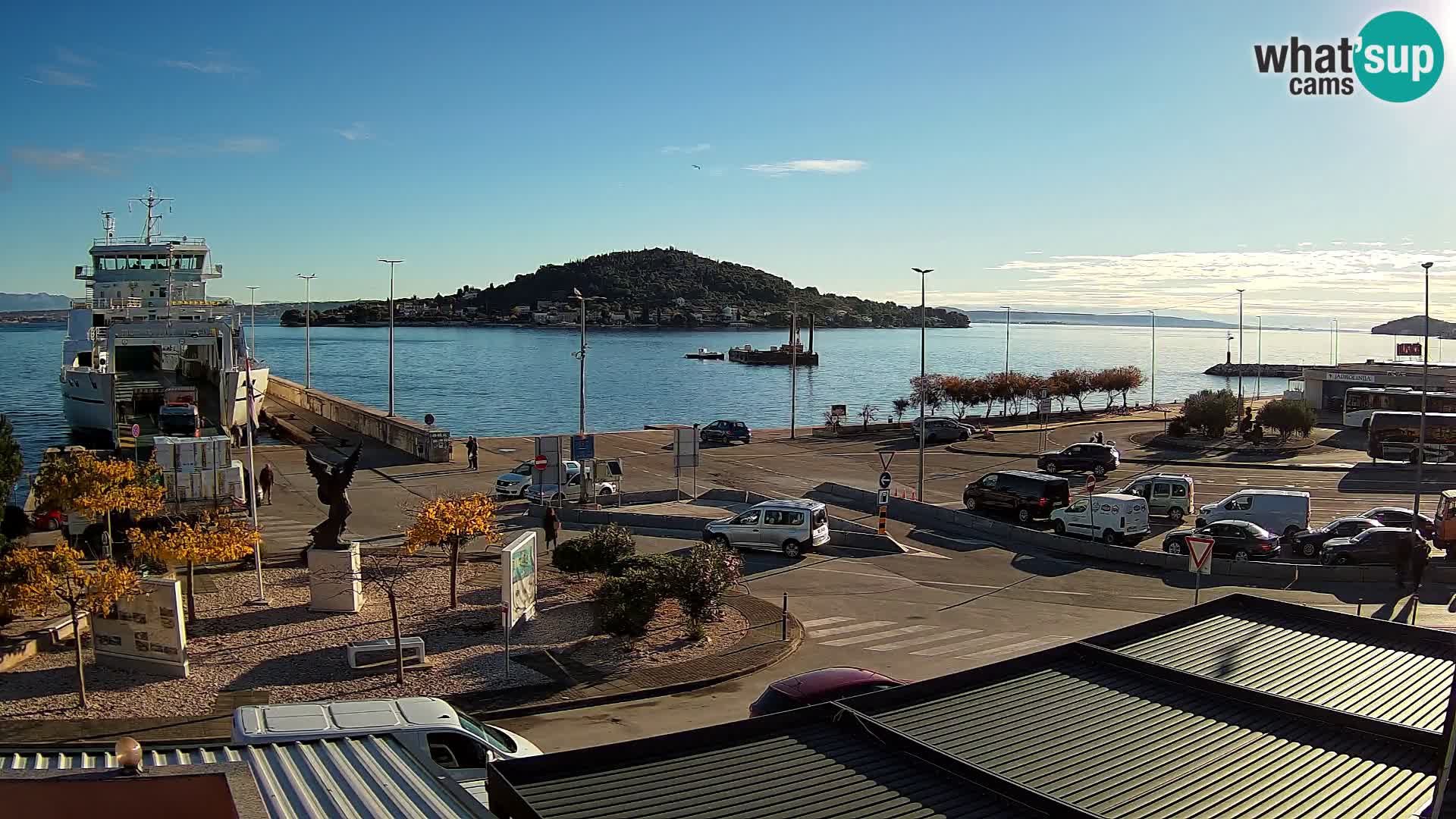 Cámara web UGLJAN – Transportar de Preko a Zadar