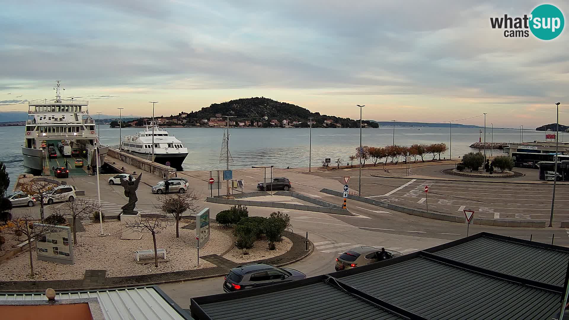 Web cam UGLJAN – Ferry de Preko à Zadar