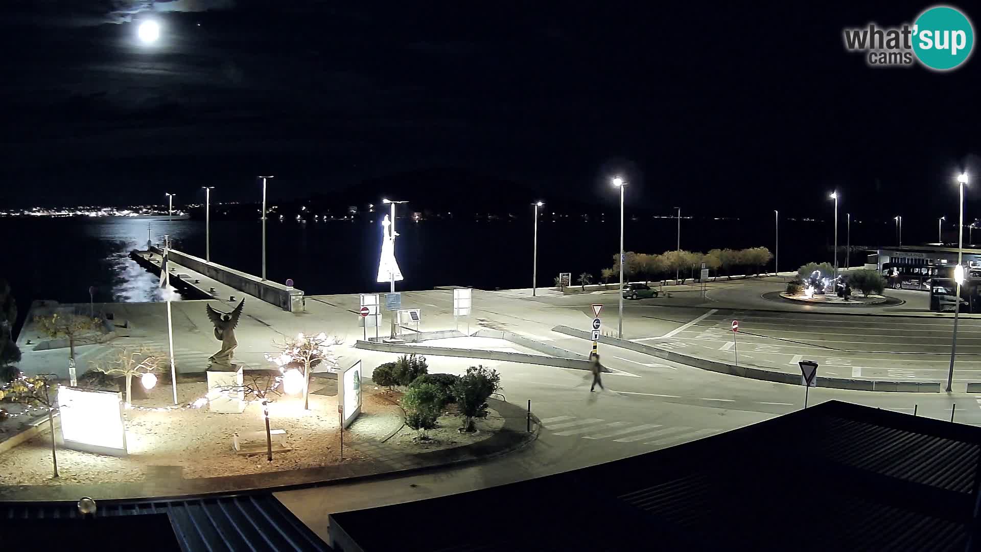 Webcam Ugliano – terminal traghetto da Preko a Zara