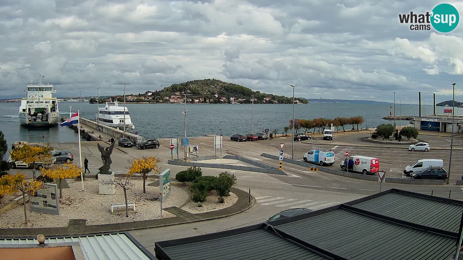 Web cam UGLJAN – Ferry de Preko à Zadar