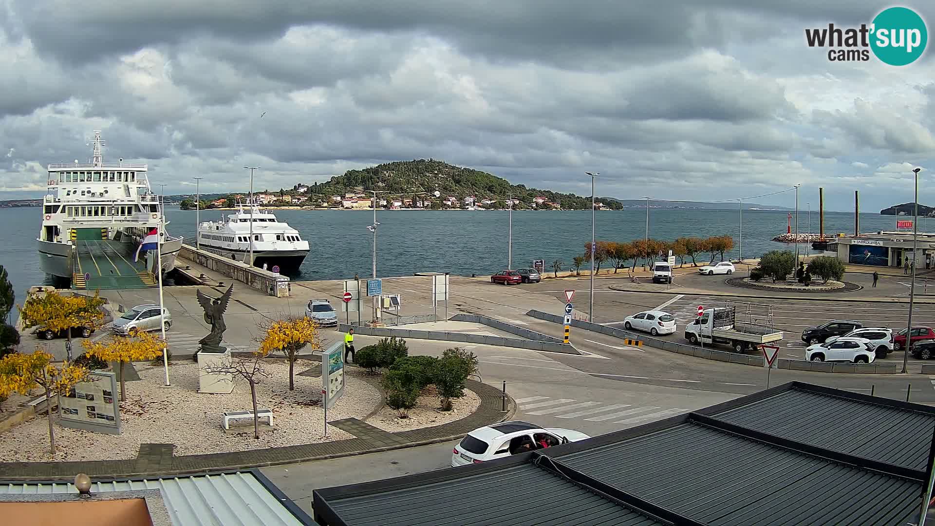 Web cam UGLJAN – Ferry de Preko à Zadar