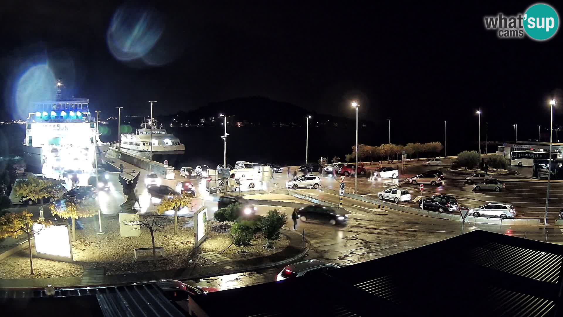 Spletna kamera Ugljan – trajekt Preko – Zadar