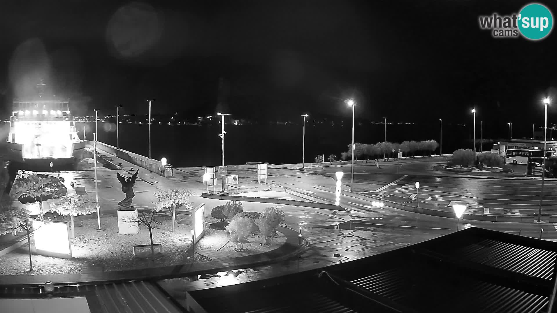 Web kamera Ugljan – Preko trajekt za Zadar