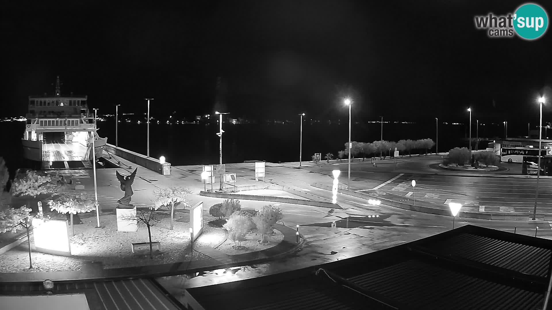 Spletna kamera Ugljan – trajekt Preko – Zadar