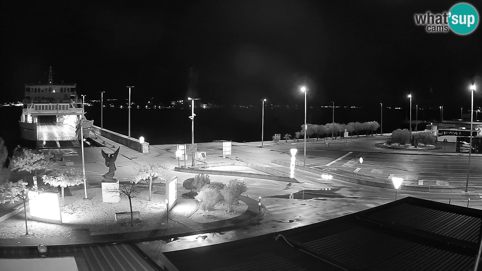 Web kamera Ugljan – Preko trajekt za Zadar