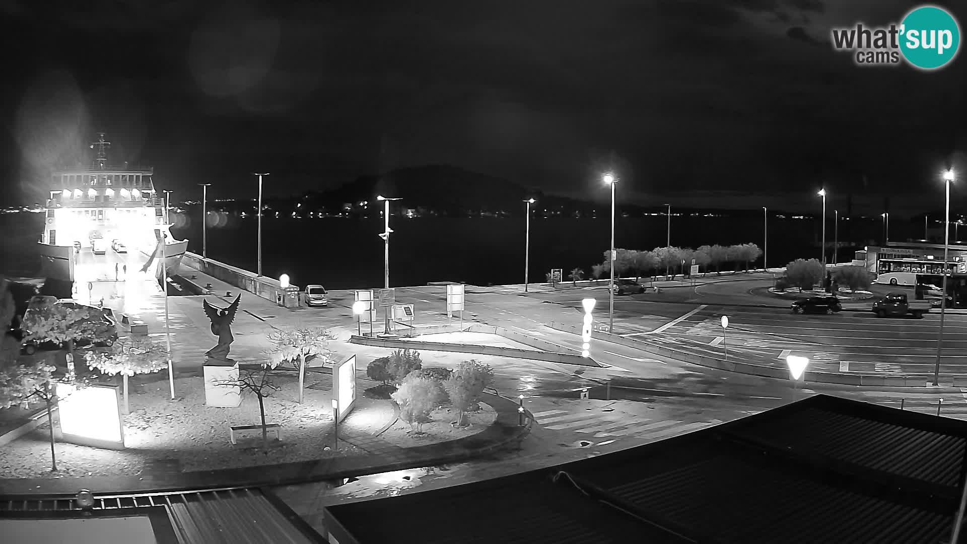 Spletna kamera Ugljan – trajekt Preko – Zadar