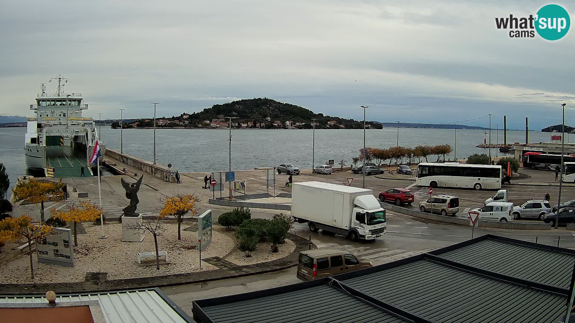 UGLJAN Webcam – Preko-Fähre nach Zadar