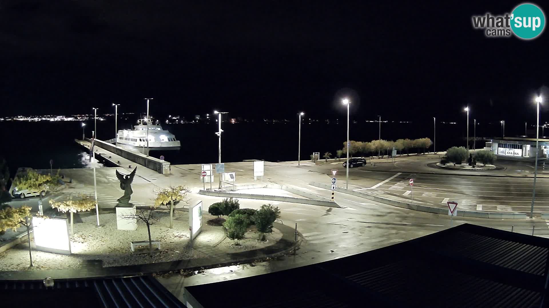 Web kamera Ugljan – Preko trajekt za Zadar