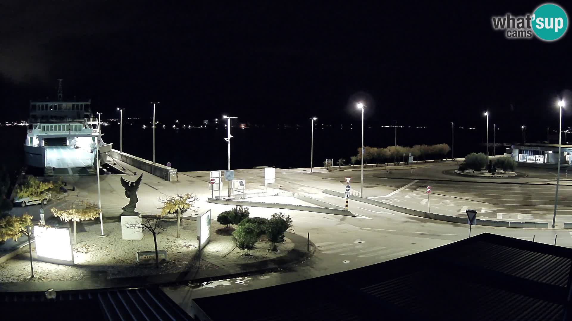 Spletna kamera Ugljan – trajekt Preko – Zadar