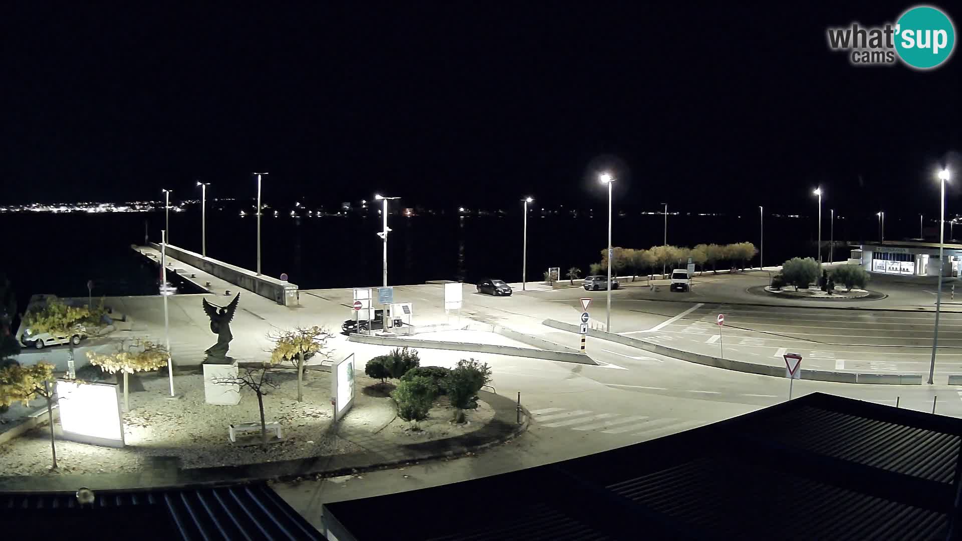 Webcam Ugliano – terminal traghetto da Preko a Zara