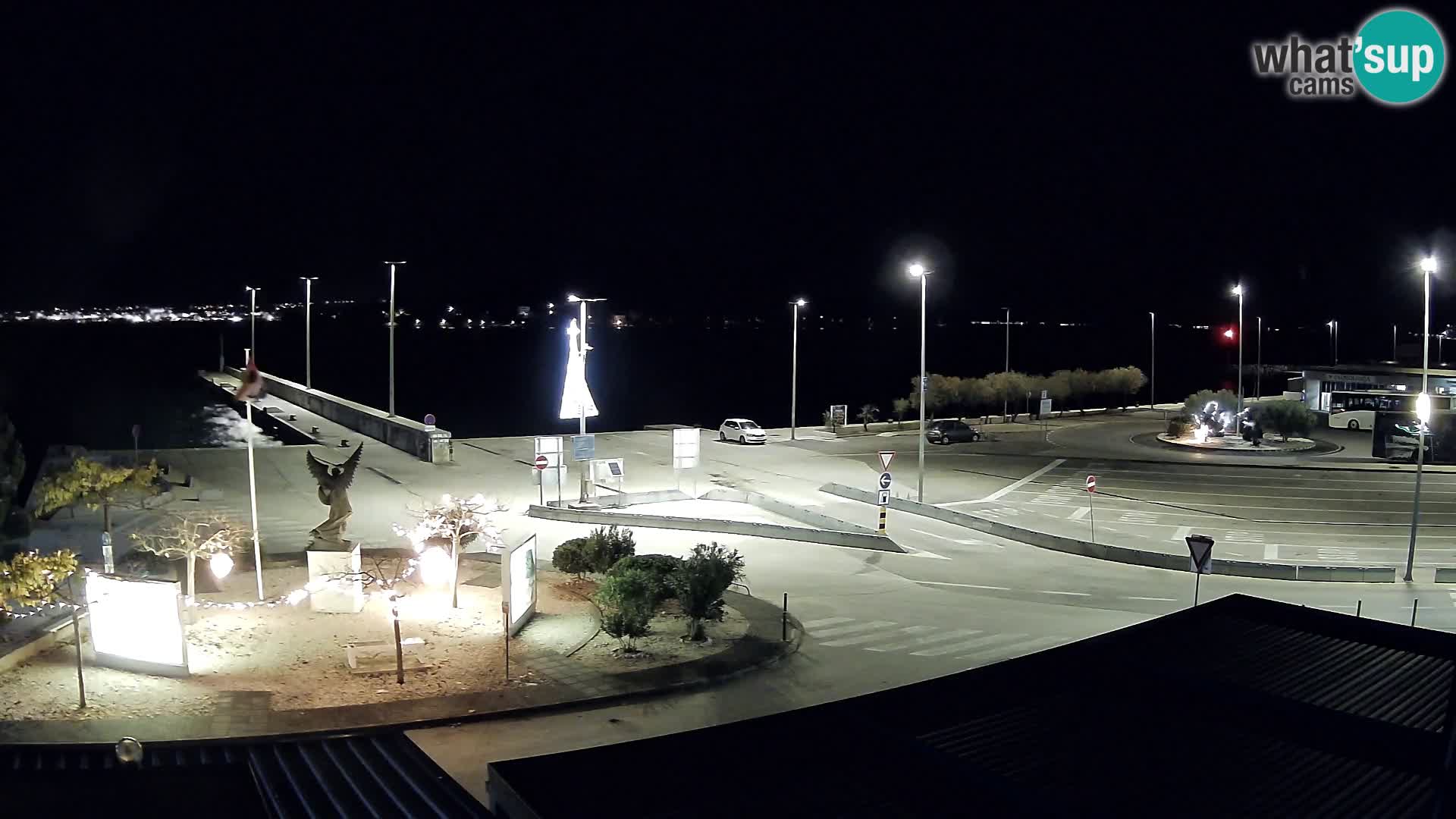 Web kamera Ugljan – Preko trajekt za Zadar