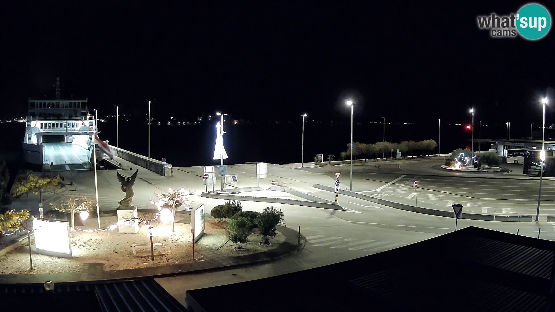 Web kamera Ugljan – Preko trajekt za Zadar