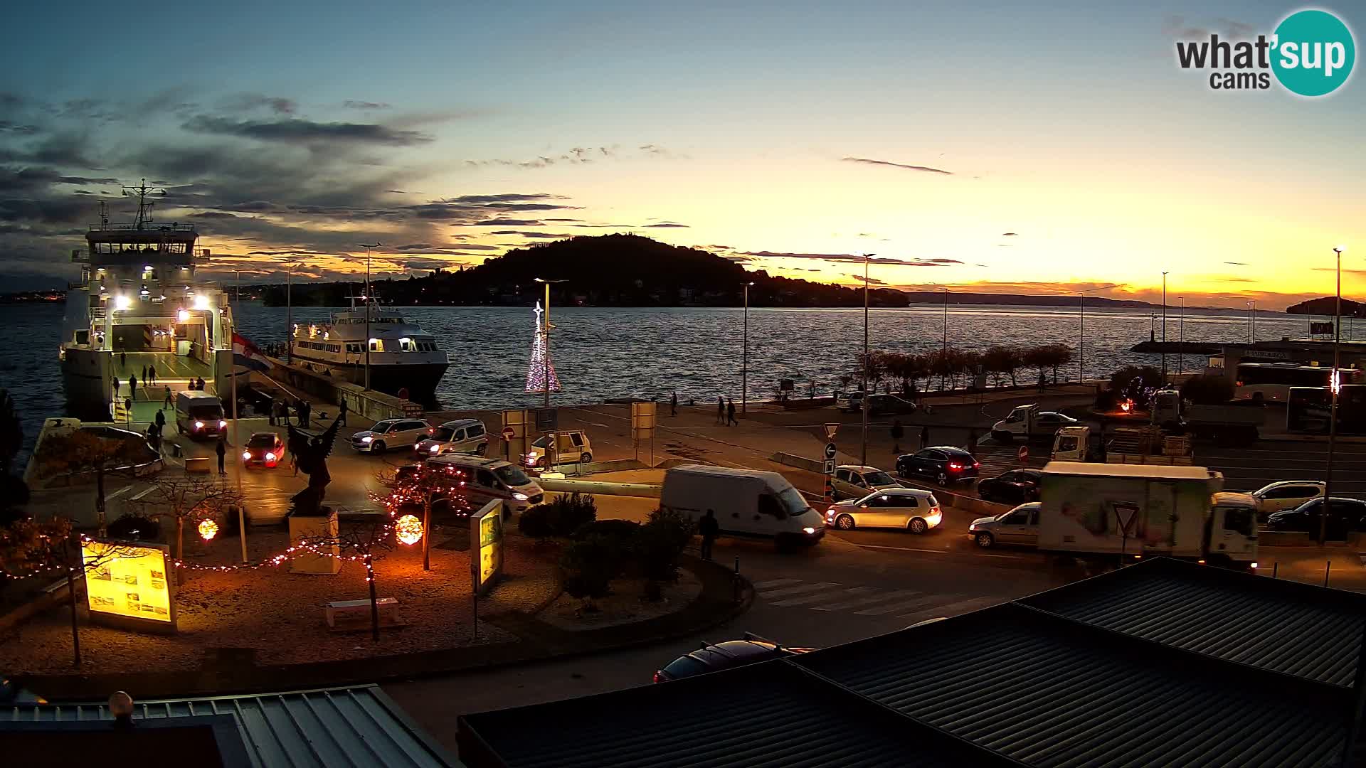 Web cam UGLJAN – Ferry de Preko à Zadar
