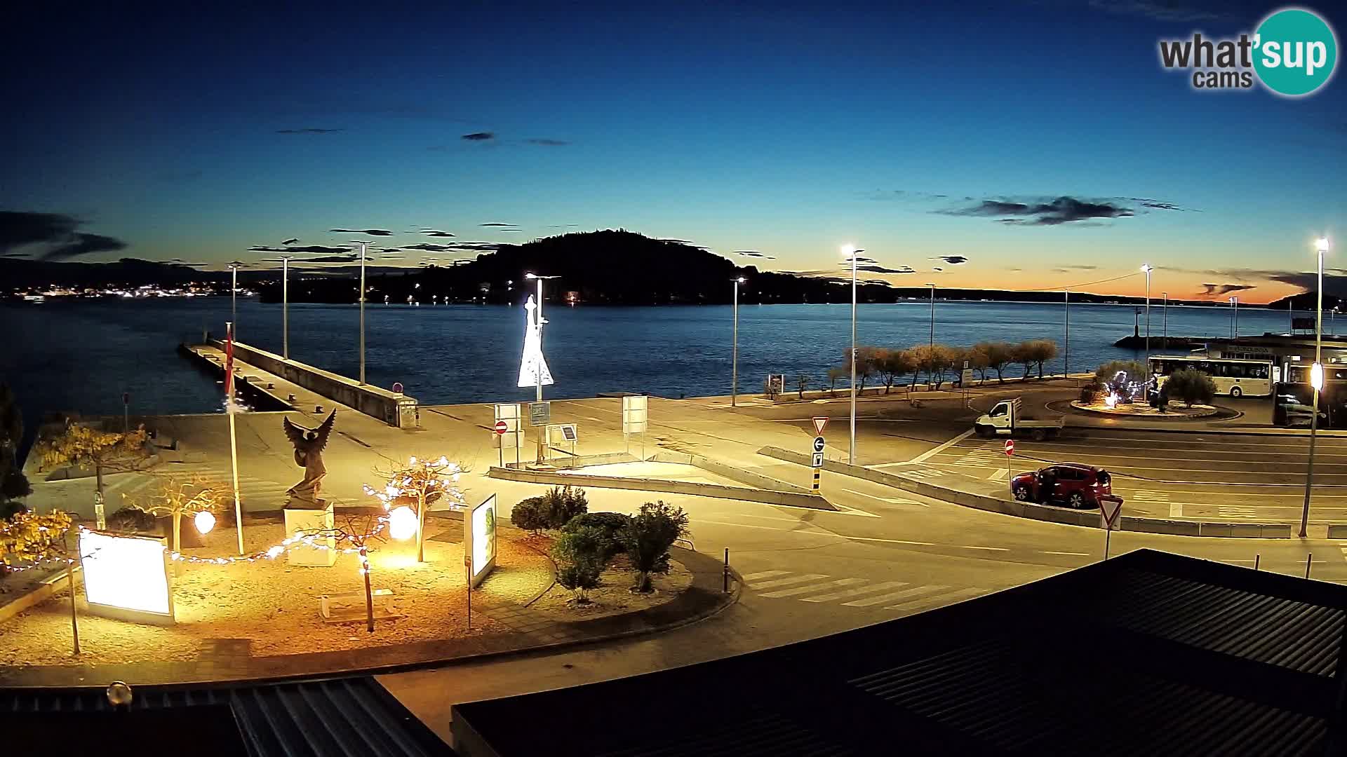 Web kamera Ugljan – Preko trajekt za Zadar