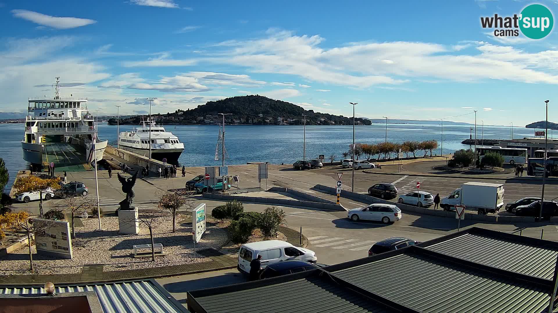 Web cam UGLJAN – Ferry de Preko à Zadar
