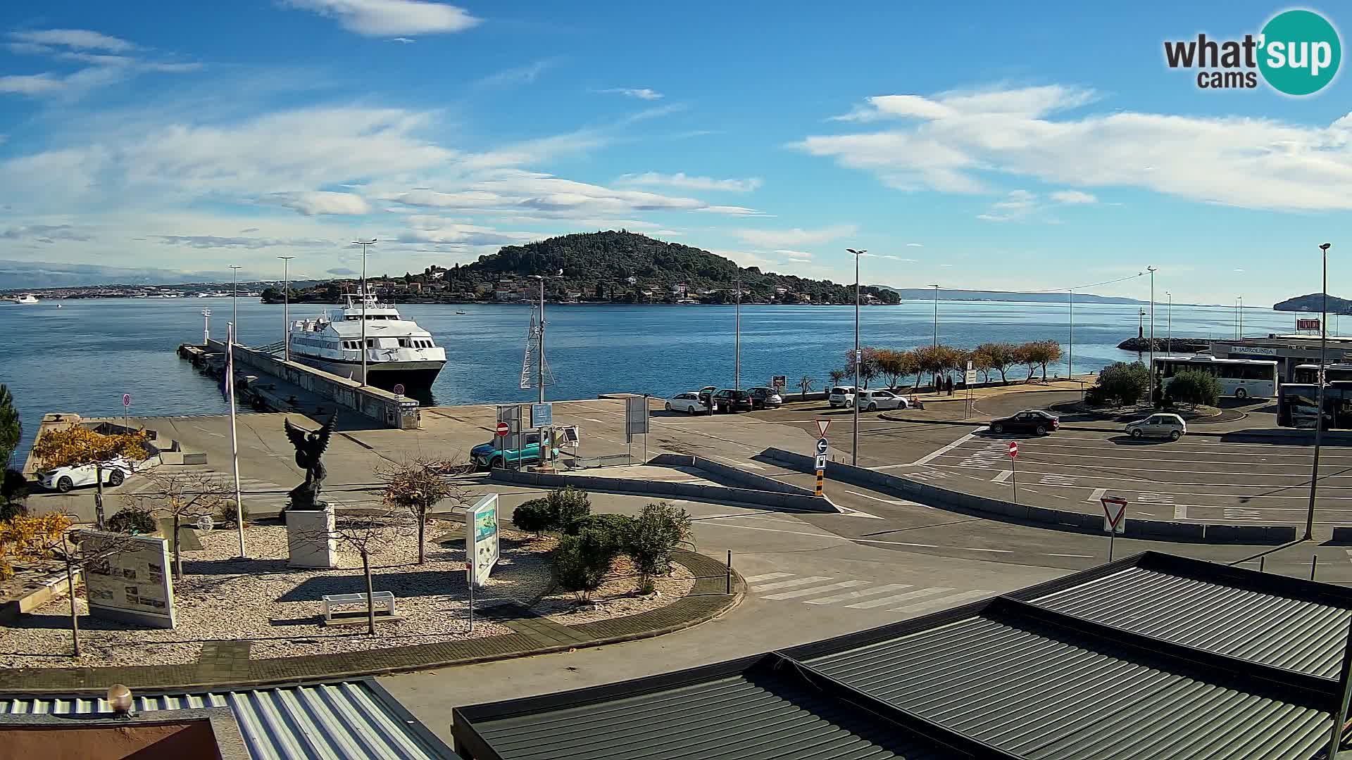 Cámara web UGLJAN – Transportar de Preko a Zadar