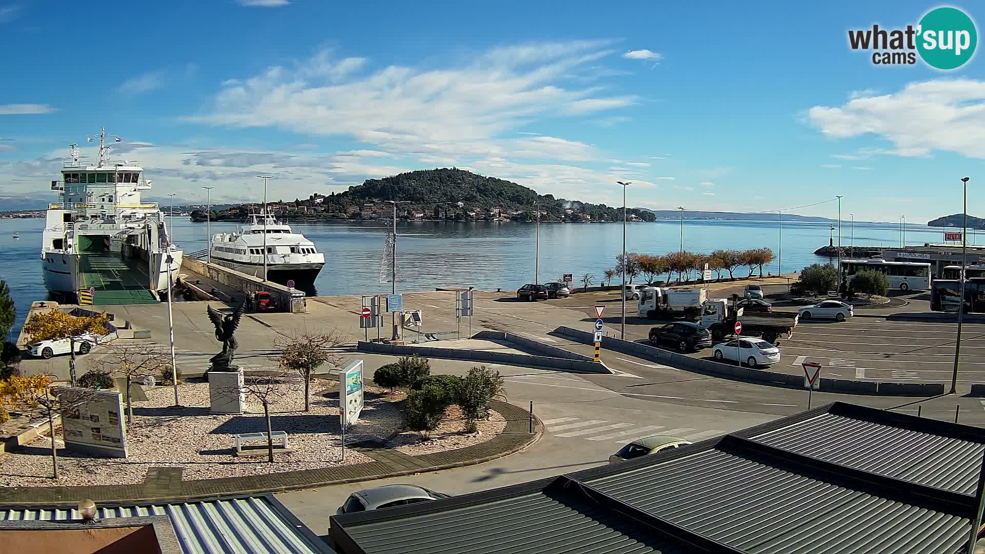 Web cam UGLJAN – Ferry de Preko à Zadar