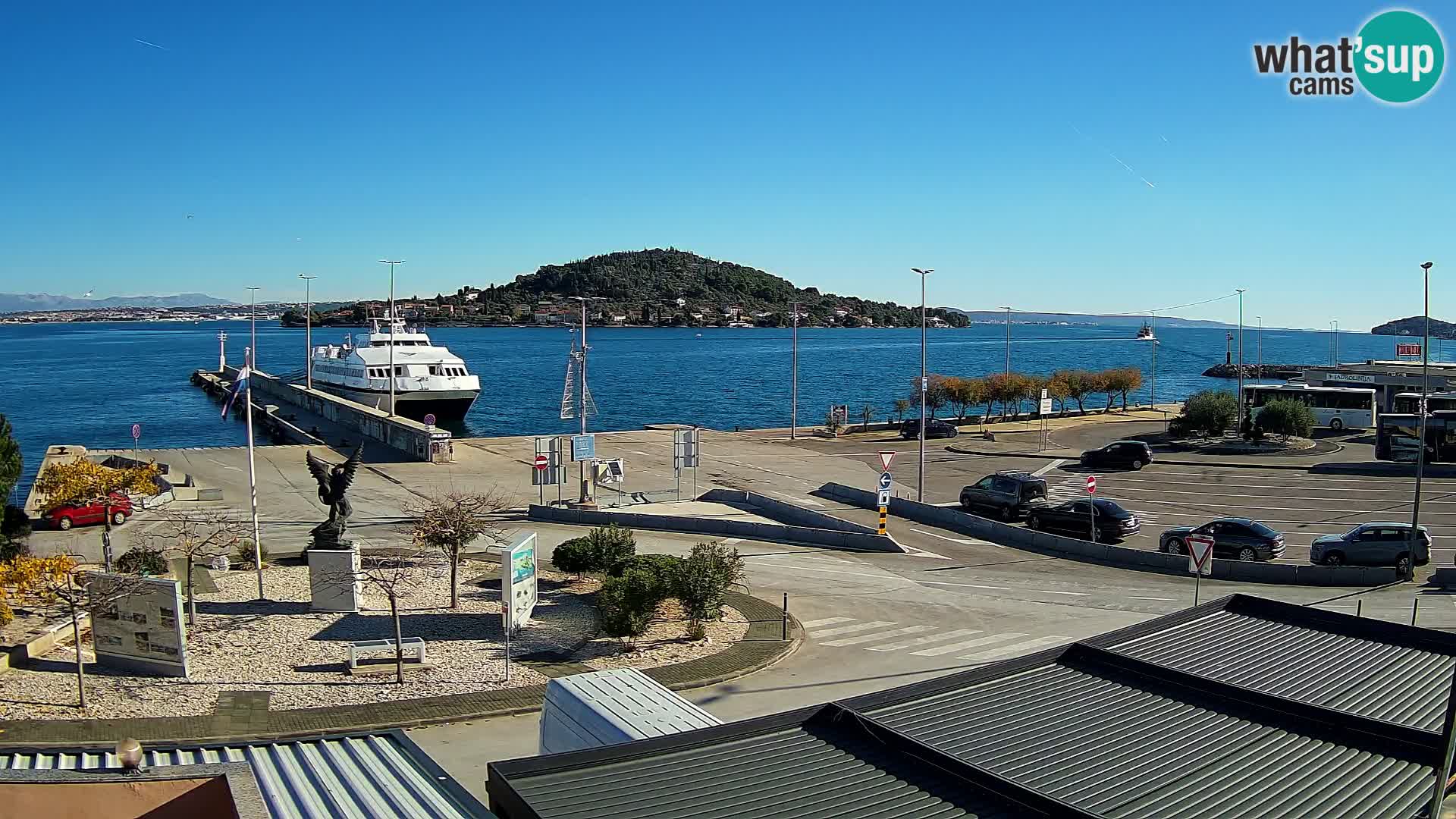 UGLJAN Webcam – Preko-Fähre nach Zadar