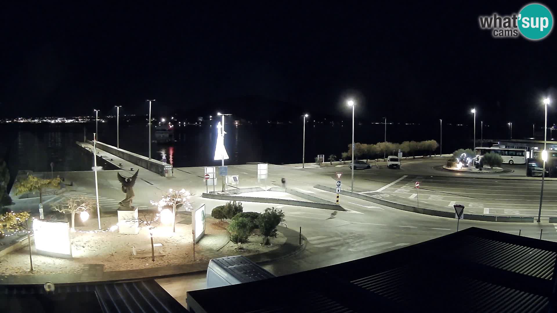 Spletna kamera Ugljan – trajekt Preko – Zadar