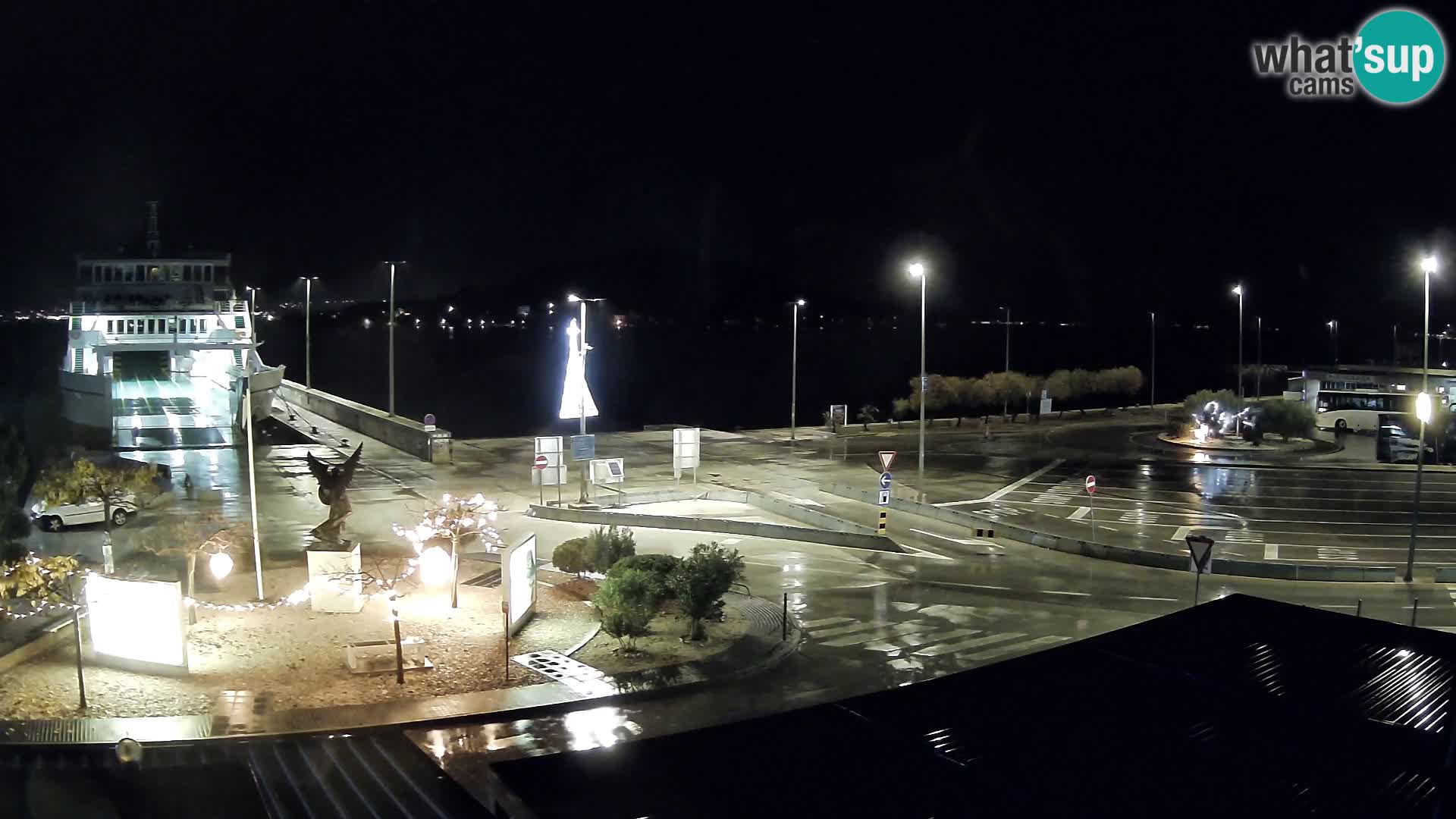 Spletna kamera Ugljan – trajekt Preko – Zadar