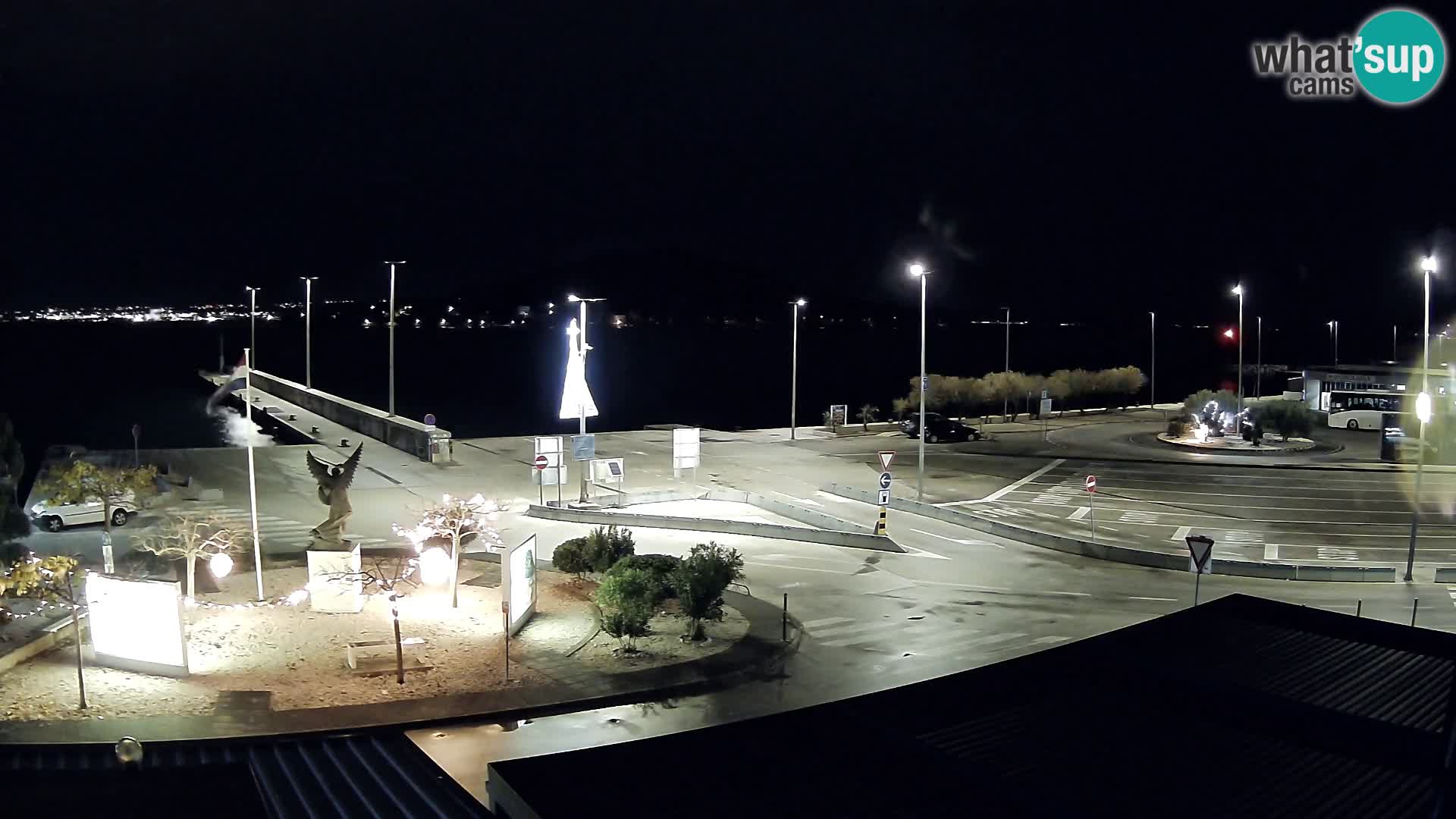 Webcam Ugliano – terminal traghetto da Preko a Zara