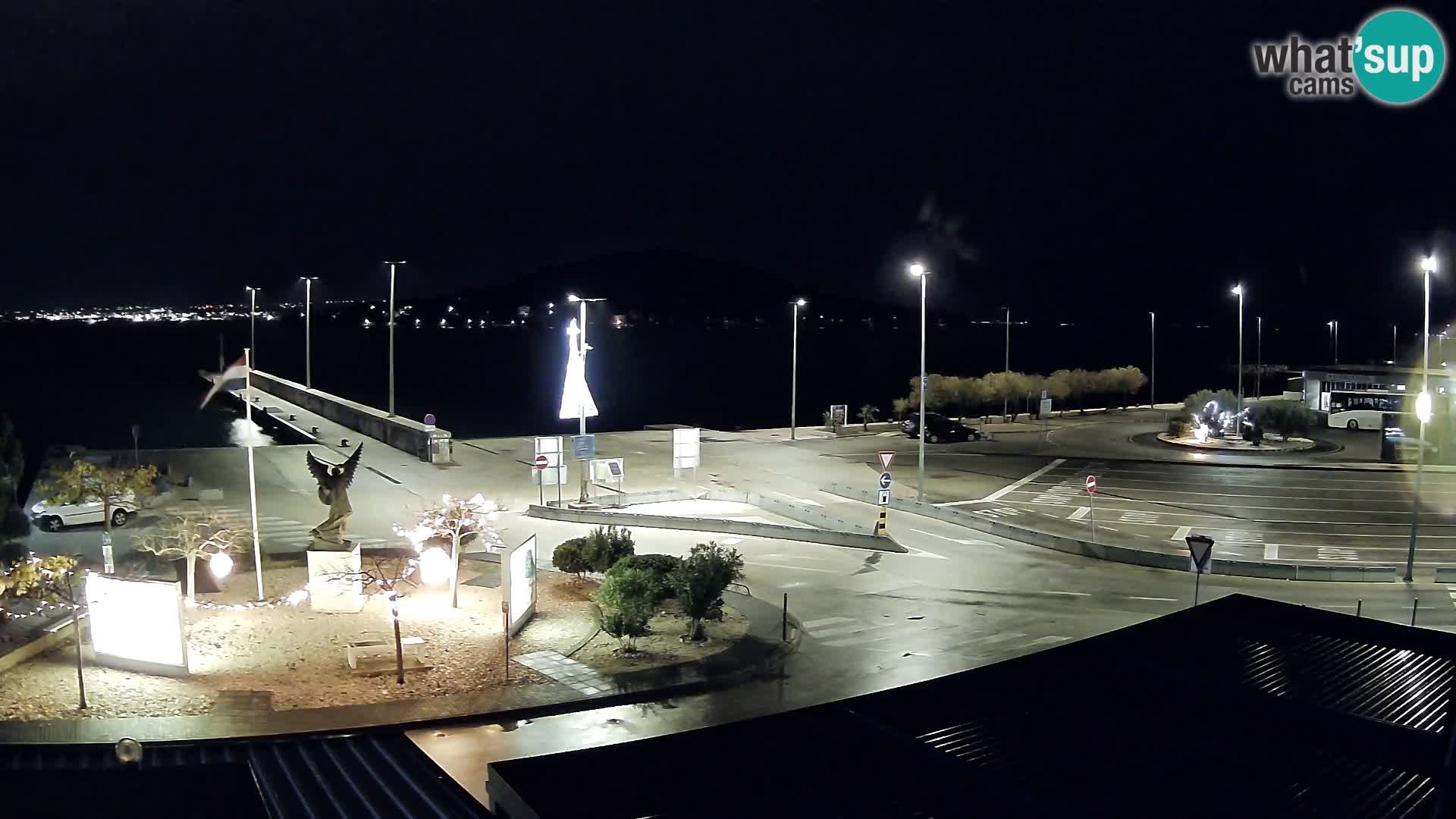 Webcam Ugliano – terminal traghetto da Preko a Zara