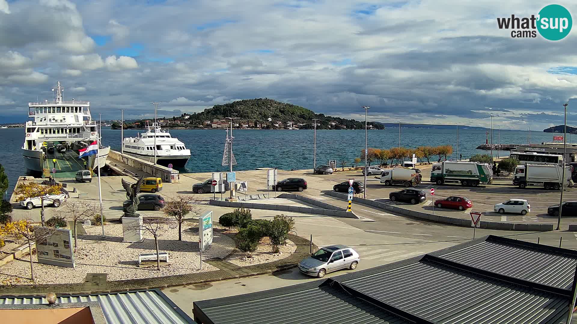 UGLJAN Webcam – Preko-Fähre nach Zadar