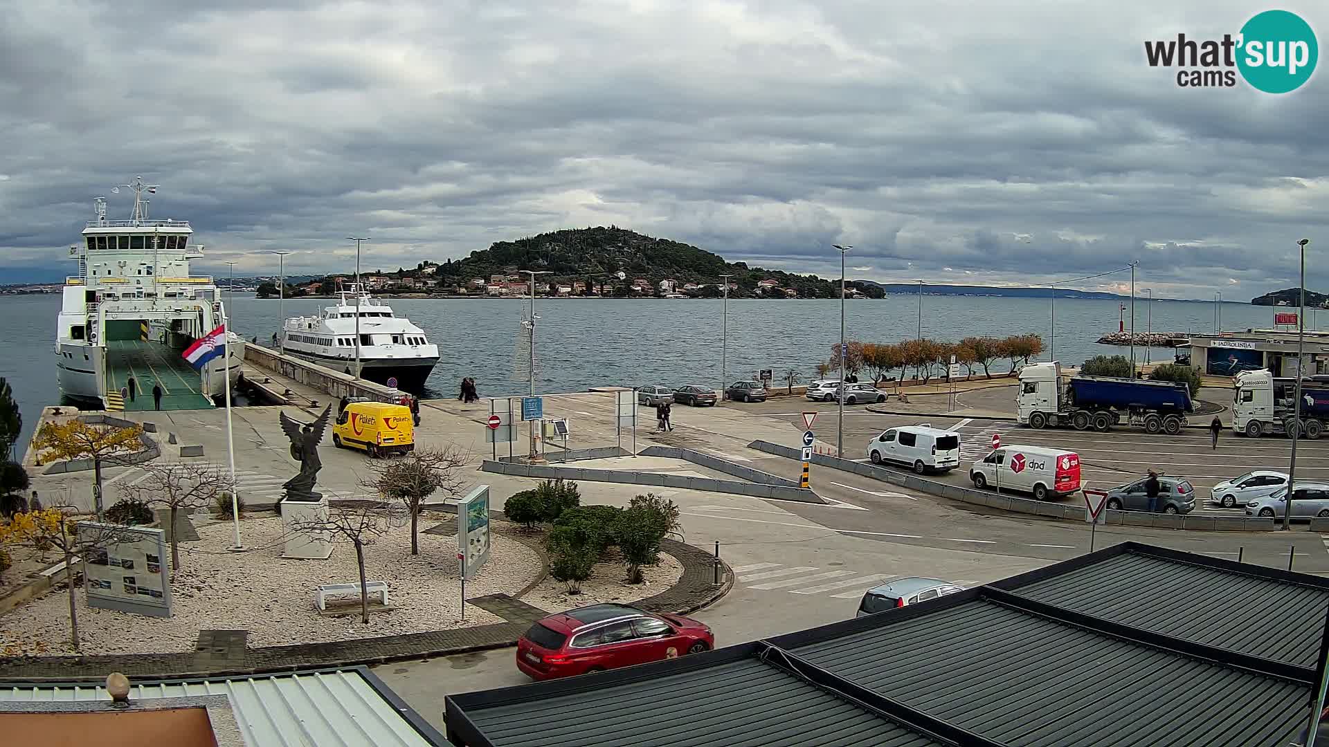 UGLJAN Webcam – Preko-Fähre nach Zadar