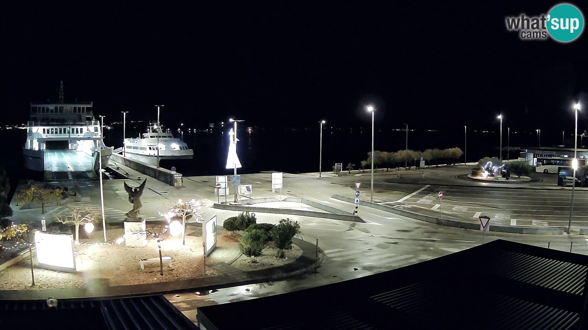 Webcam Ugliano – terminal traghetto da Preko a Zara