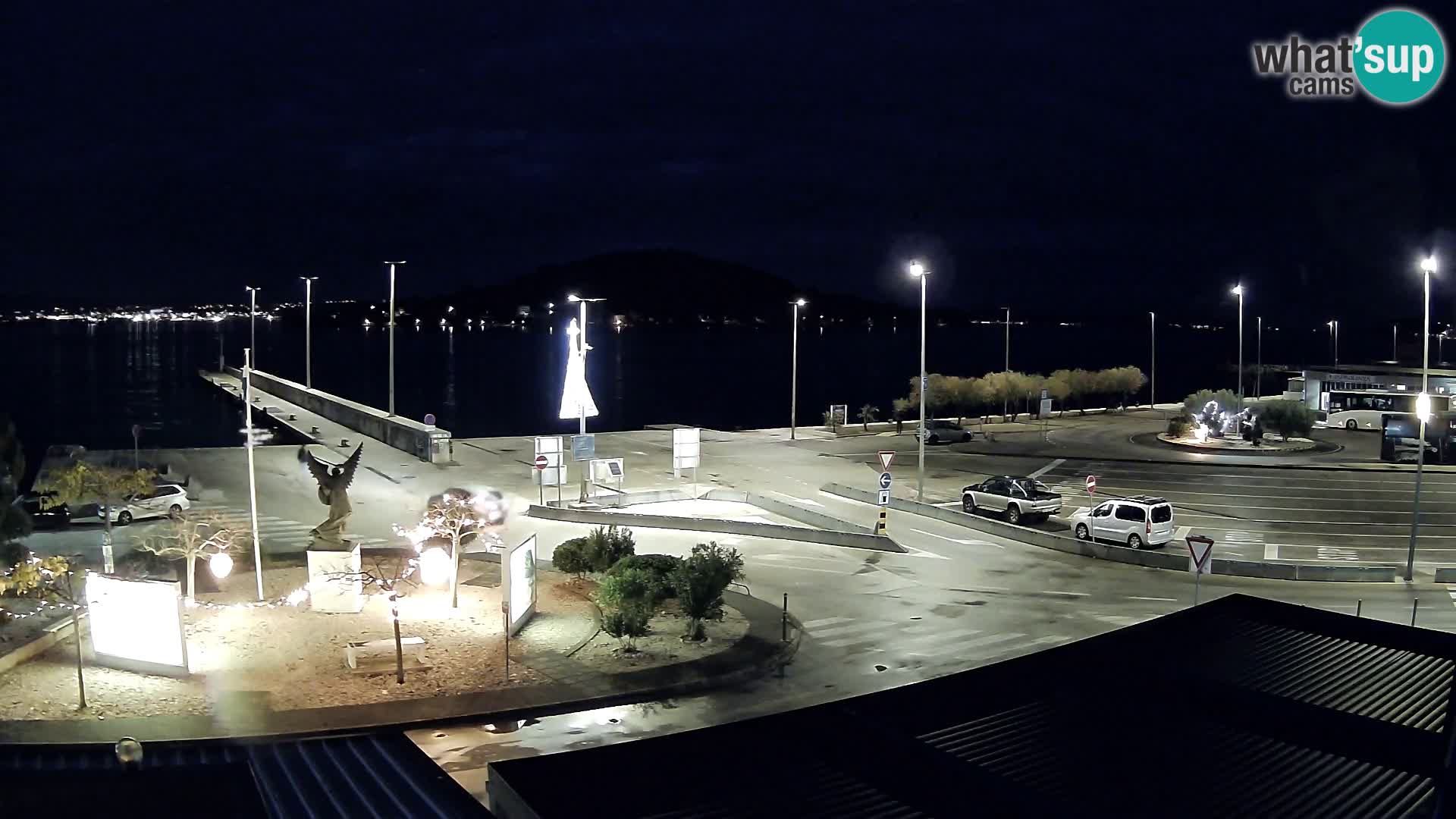 Webcam Ugliano – terminal traghetto da Preko a Zara