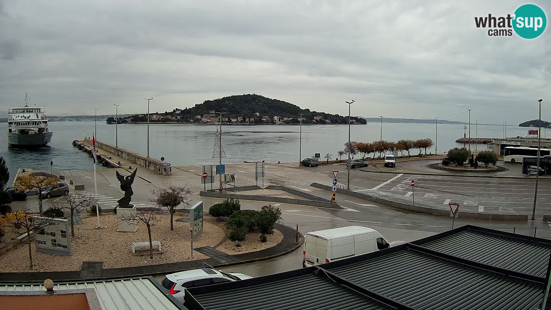 Webcam Ugljan – Preko Ferry to Zadar