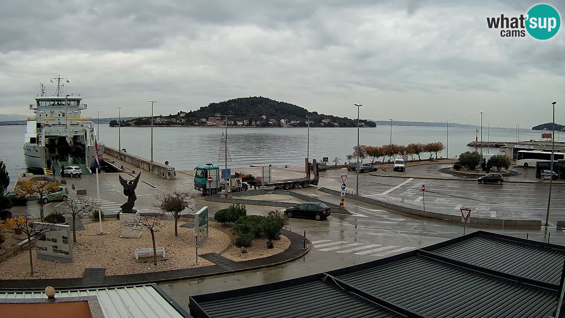 Cámara web UGLJAN – Transportar de Preko a Zadar