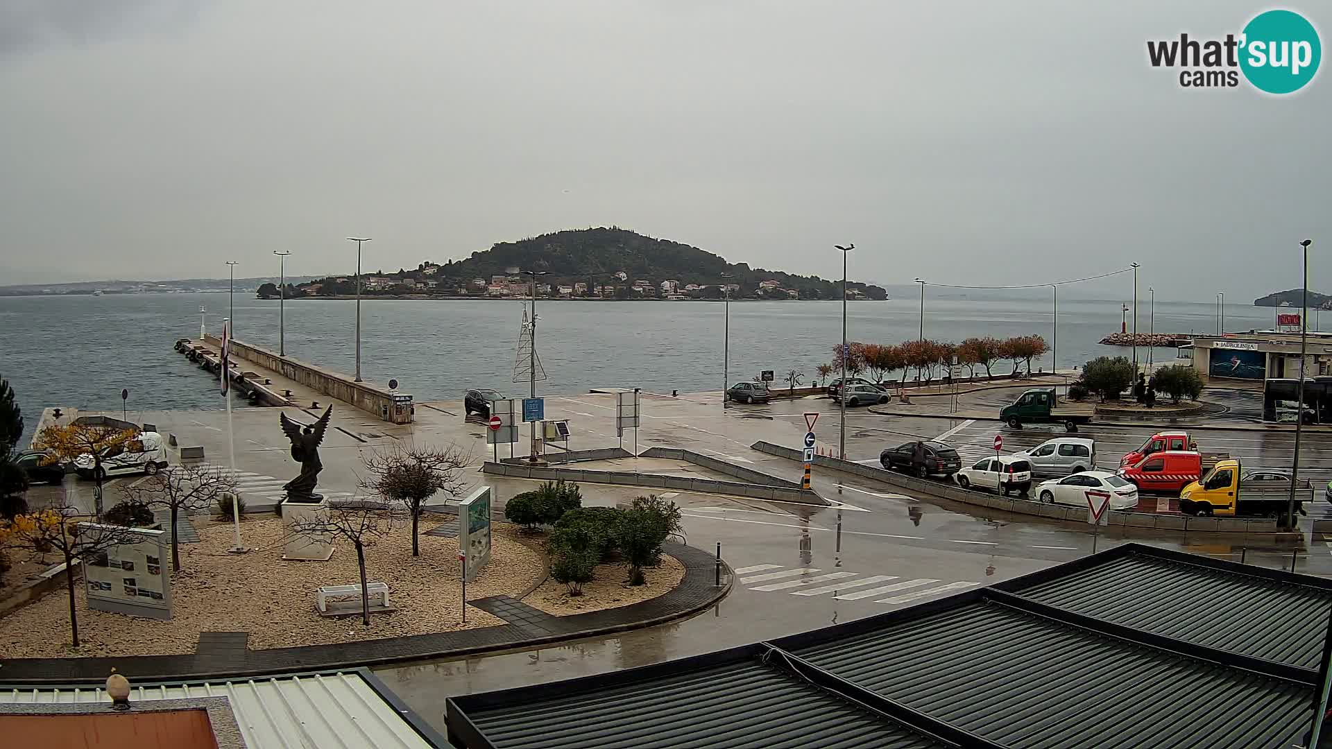 Web kamera Ugljan – Preko trajekt za Zadar