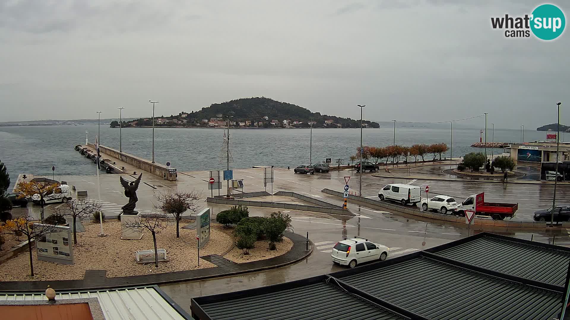 Webcam Ugljan – Preko Ferry to Zadar