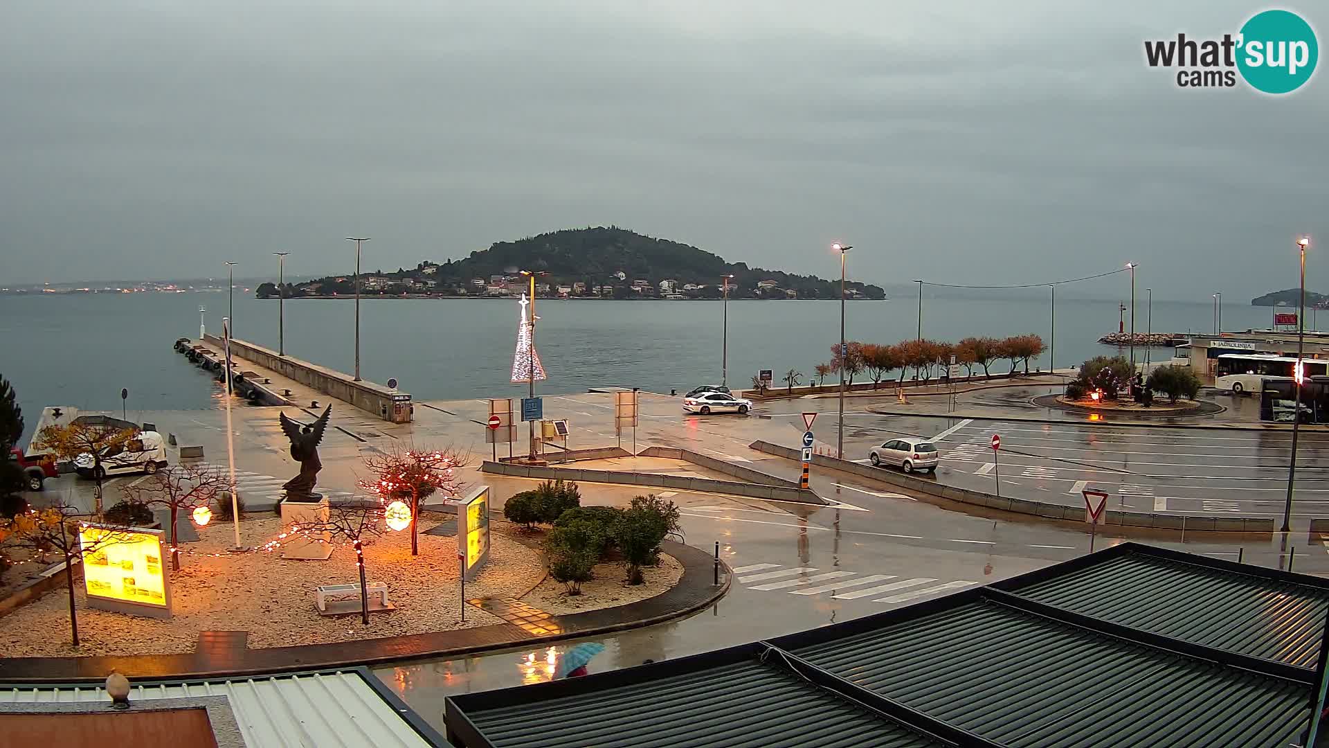 Webcam Ugljan – Preko Ferry to Zadar