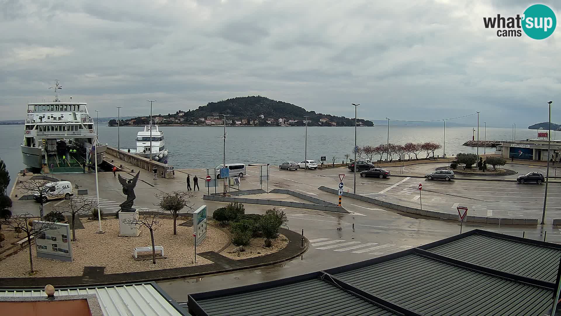Webcam Ugljan – Preko Ferry to Zadar