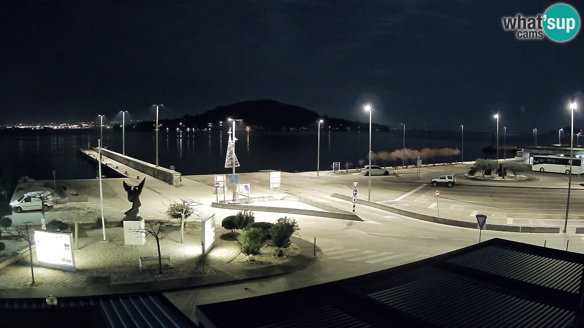 Spletna kamera Ugljan – trajekt Preko – Zadar