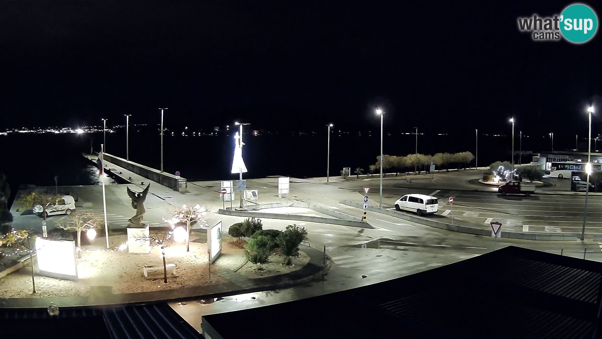 Webcam Ugliano – terminal traghetto da Preko a Zara