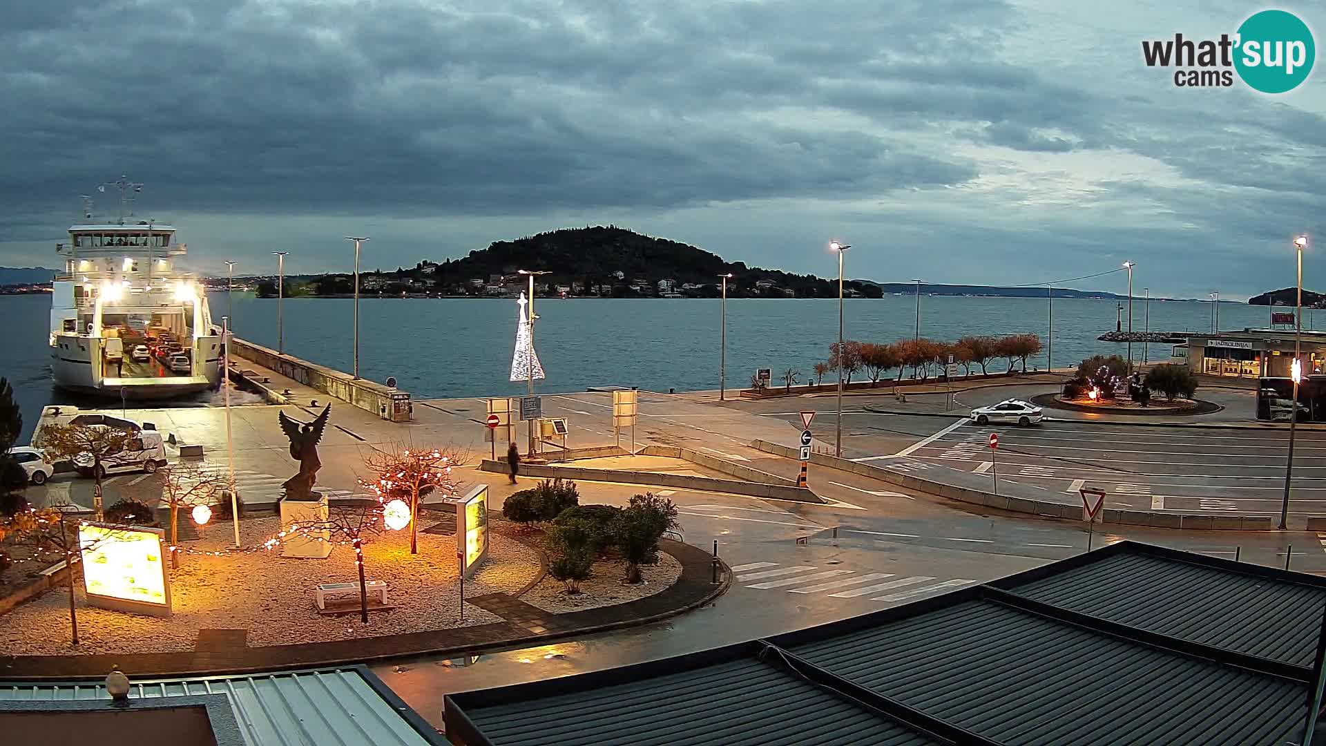 Webcam Ugljan – Preko Ferry to Zadar