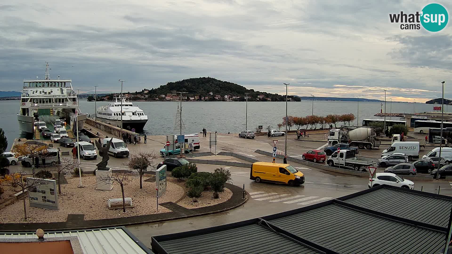 Cámara web UGLJAN – Transportar de Preko a Zadar