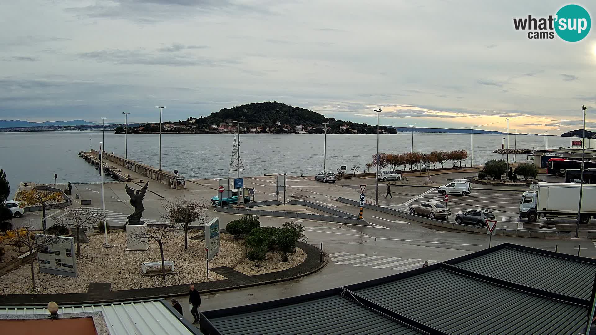 Webcam Ugljan – Preko Ferry to Zadar