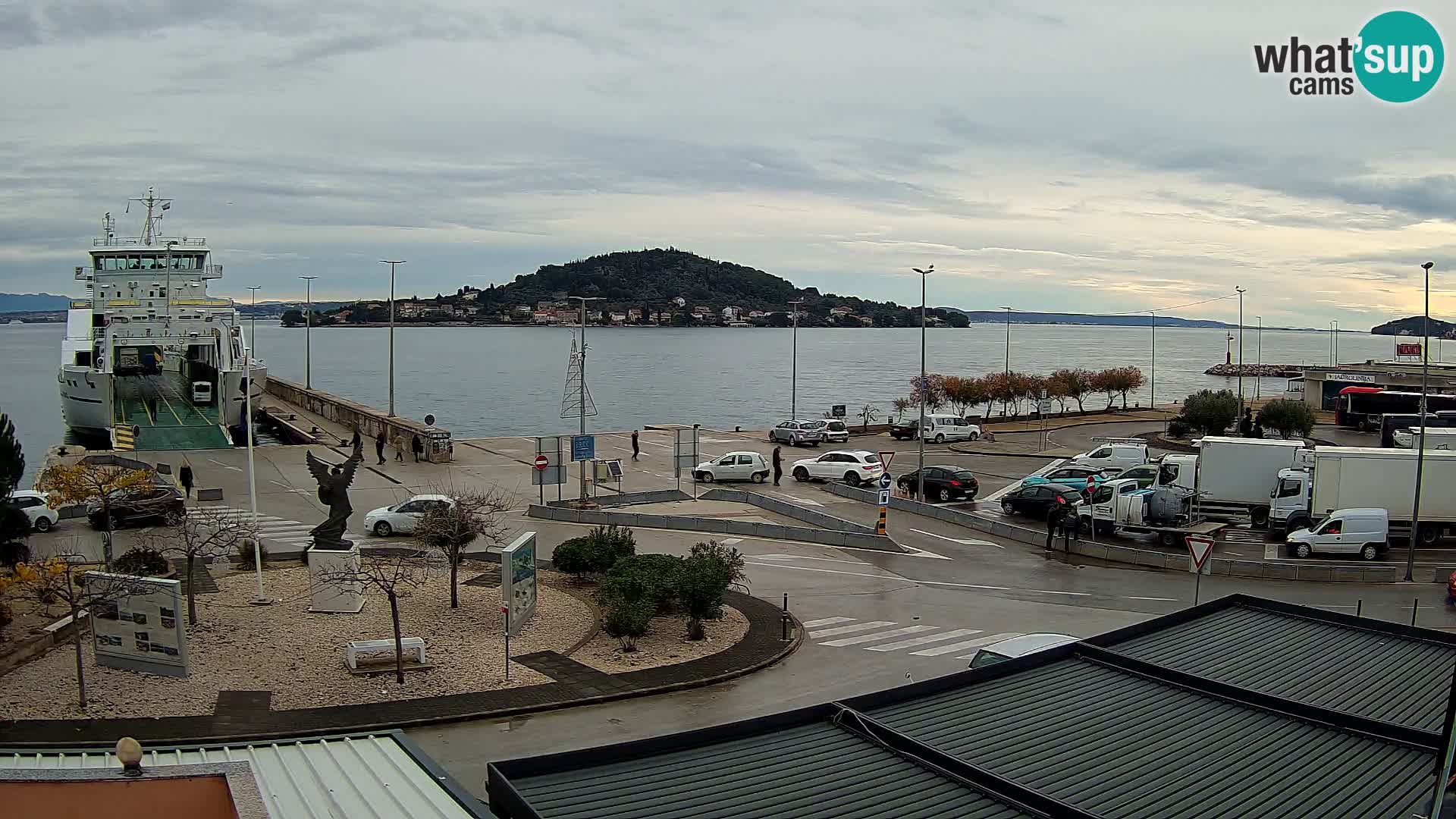 Cámara web UGLJAN – Transportar de Preko a Zadar