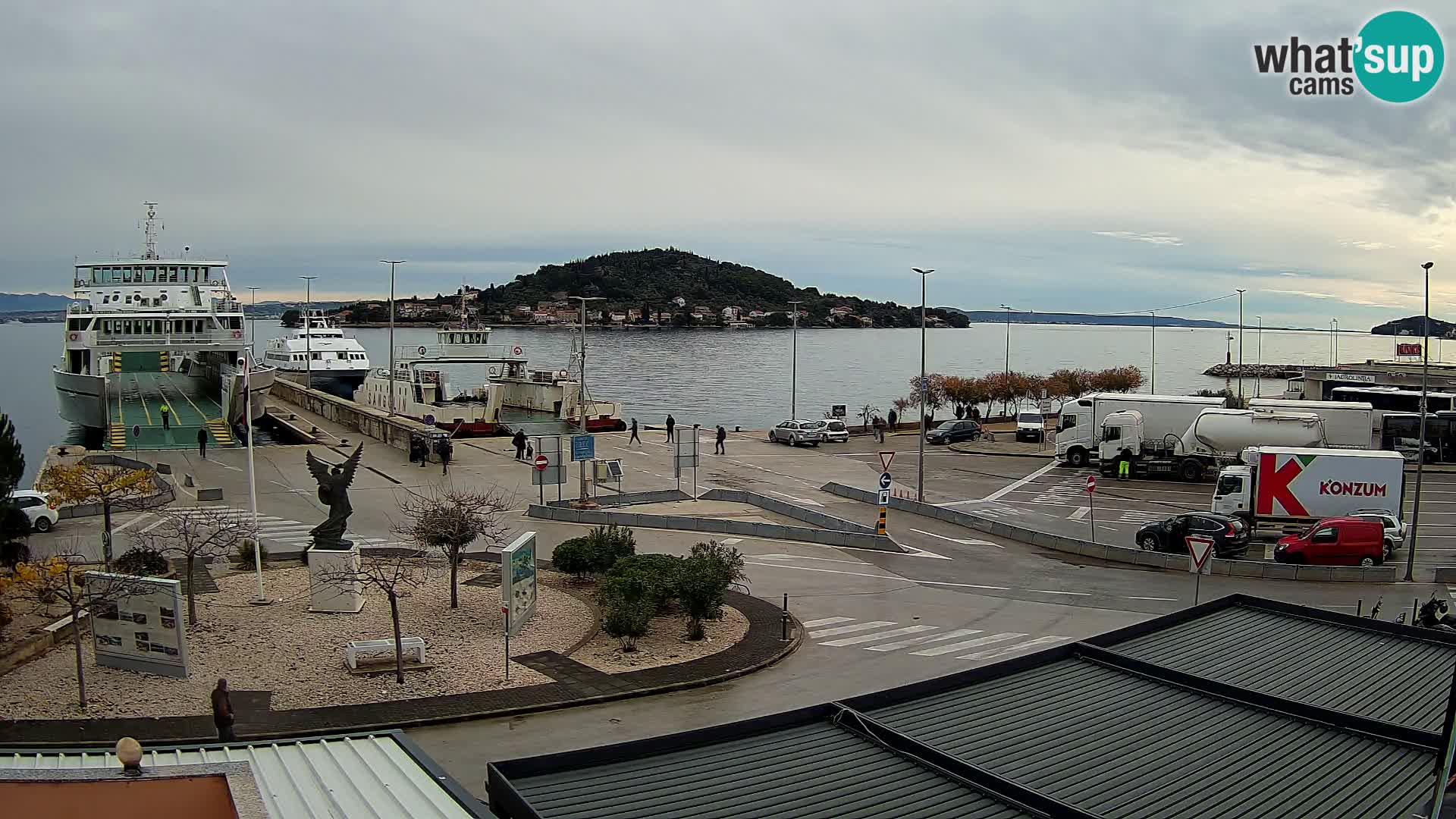 Cámara web UGLJAN – Transportar de Preko a Zadar