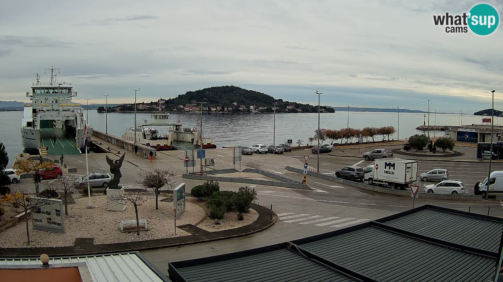 UGLJAN Webcam – Preko-Fähre nach Zadar