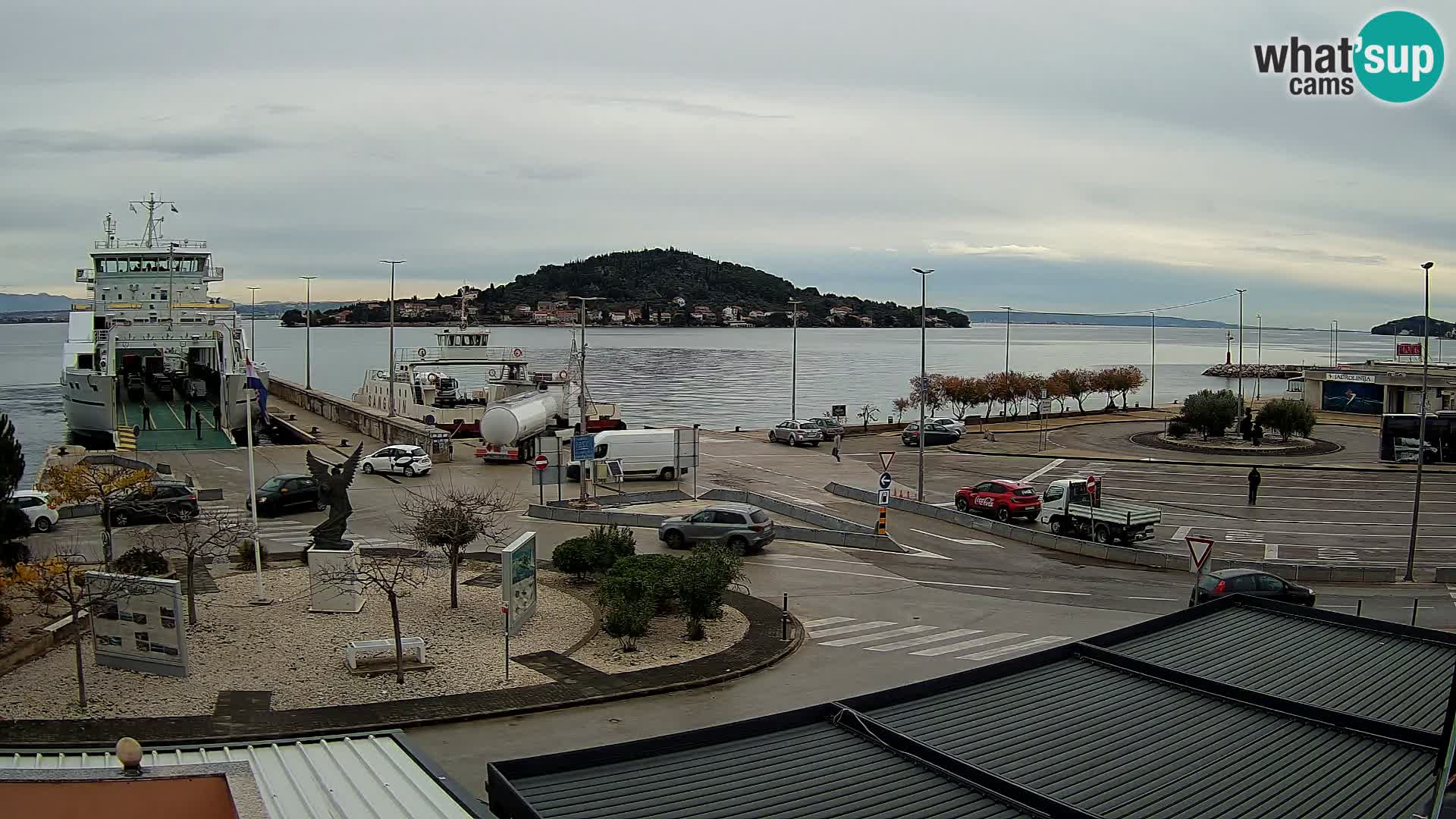 Web cam UGLJAN – Ferry de Preko à Zadar